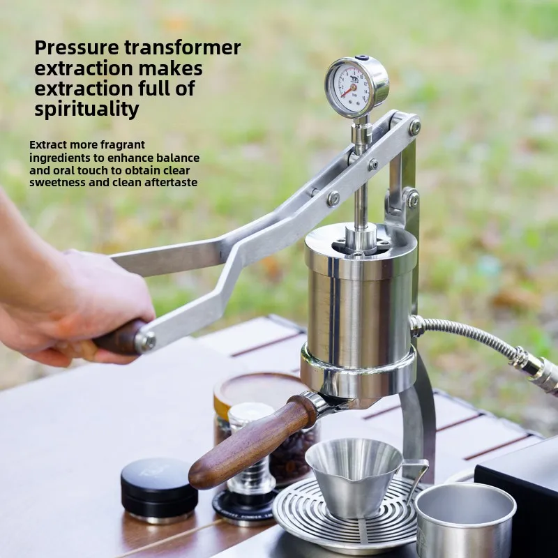 Espresso Coffee Maker New 2P Tie Rod Coffee Machine