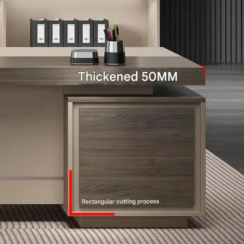 미적 감각이 돋보이는 임원용 책상 전문가용 좌석 책상 침실용