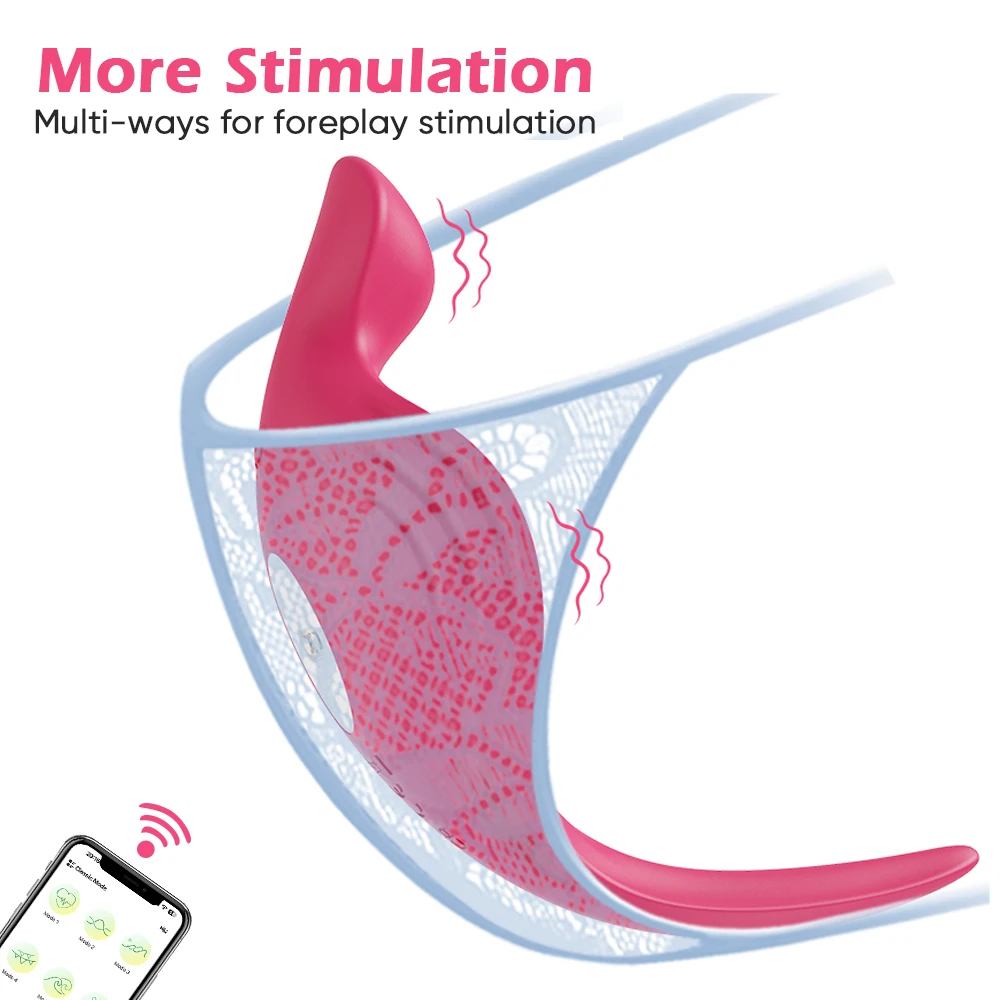Wearable Panty Vibrator Clitoris Stimulator High Quality APP Control Flirting G-spot Vibrating Egg Couple Women Masturbator 18+ - Image 5