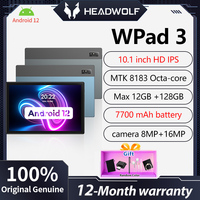 HEADWOLF WPad3 Android12 Tablet 10.1 inch 6GB RAM DDR4X 128GB ROM UFS Octa-core WIFI Tablet PC Rear camera 16MP 7700 mAh Battery