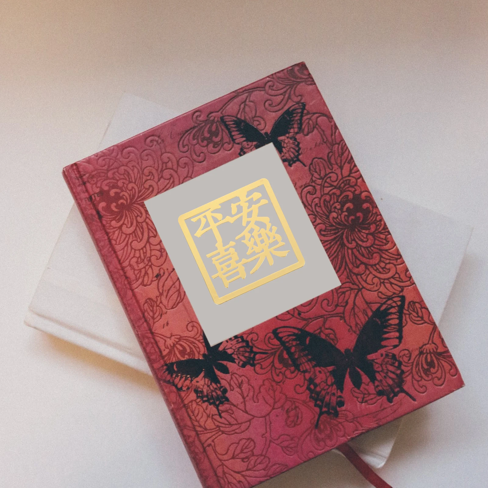 2 stks Creatieve Traditionele Chinese Stijl Bladwijzers Holle Legering Bladwijzers Voor Plakboeken Notebooks Leerboeken Licht