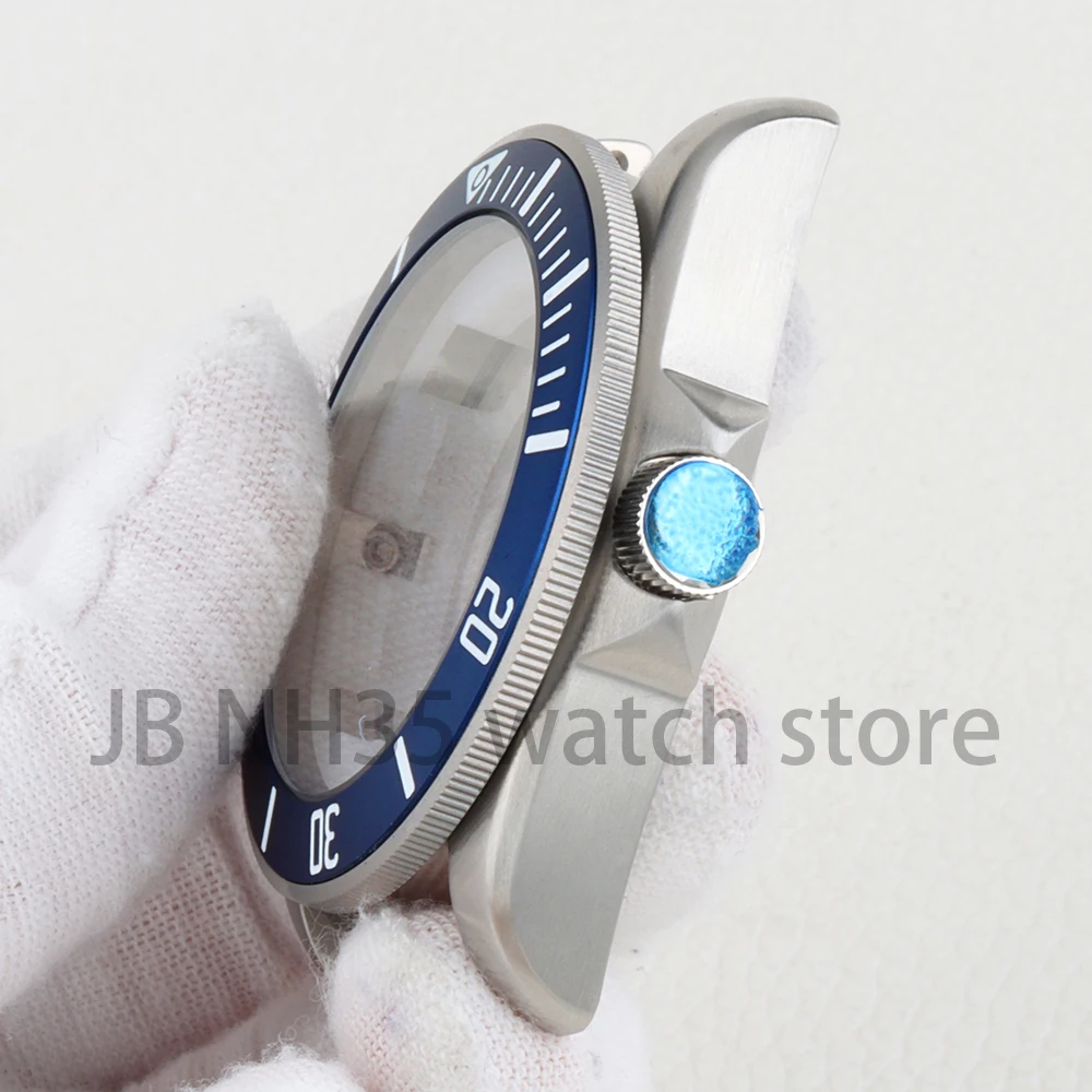 Miyota 8215 Case 42.5MM 316L Stainless Steel Watch Case Sapphire Glass 100M Water Resistant For Miyota 8215 Movement 31.8MM Dial