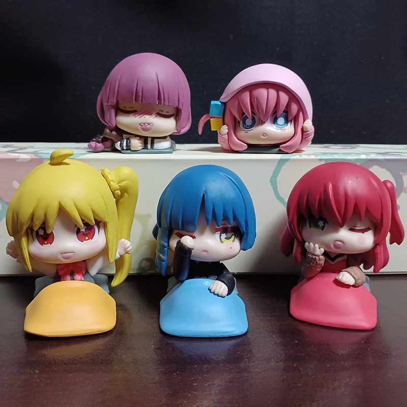 

Spot Anime Lonely Rock Sleep Style Blind Box Goto Duhong Yamada Ryoki Duo Yudai Desktop Decoration Children'S Birthday Gifts