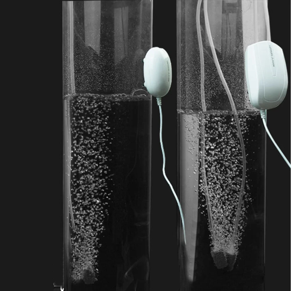 

Ultra Silent Aquarium Oxygen Pump White Compact Lightweight High Tech Muffler Design USB Charging Durable Safe