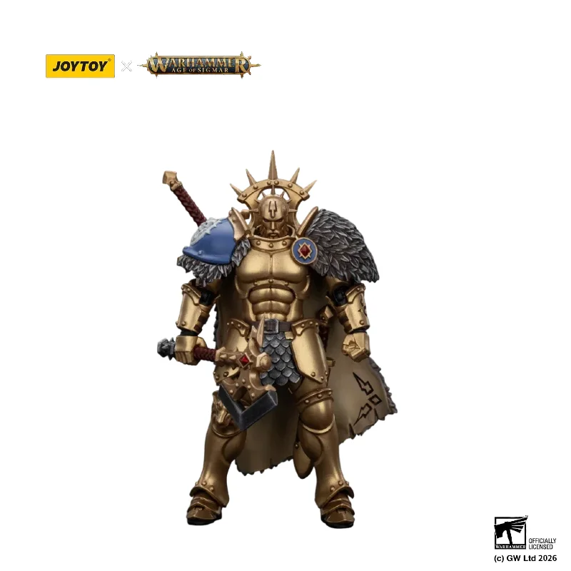 

In Stock 1/18 JOYTOY Warhammer 40K Stormcast Eternals Black Claw Squad Hendrik Silver Wolf JT00904 Action Figure Collectible Toy