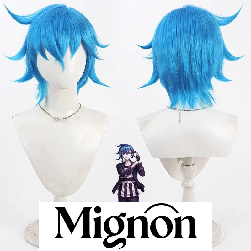 

Парик для косплея девятого племени Blue Aoyama Kazuki, колючие волосы, рваные корни, подарок на Хэллоуин