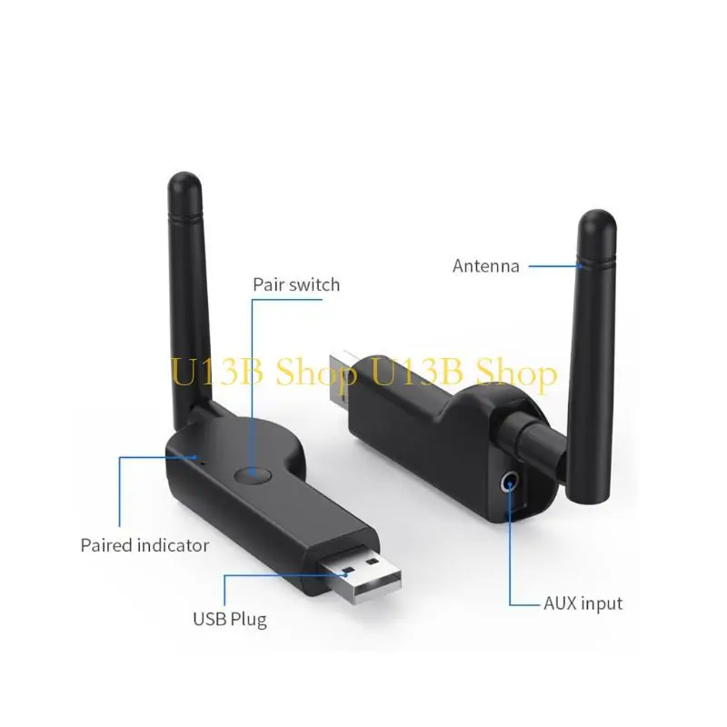 U13B Universal Nirkabel Nirkabel Bluetooth-Compatible Adapter Adapter Batalkan Batal