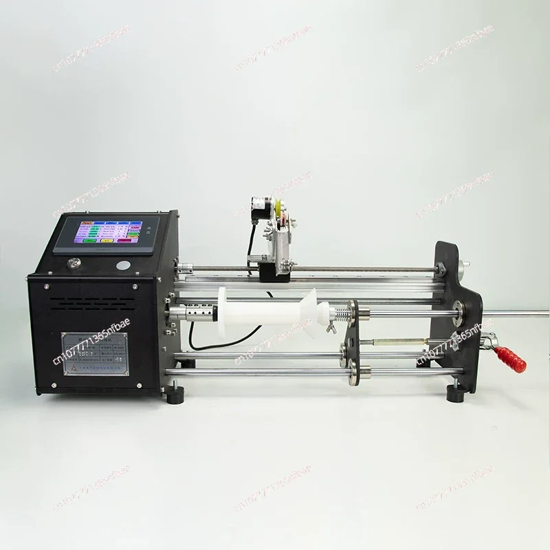 Unmanned Aerial Vehicle Fiber Winding Machine with Single-sided Layer and Horn Axis Parallel Winding Cable