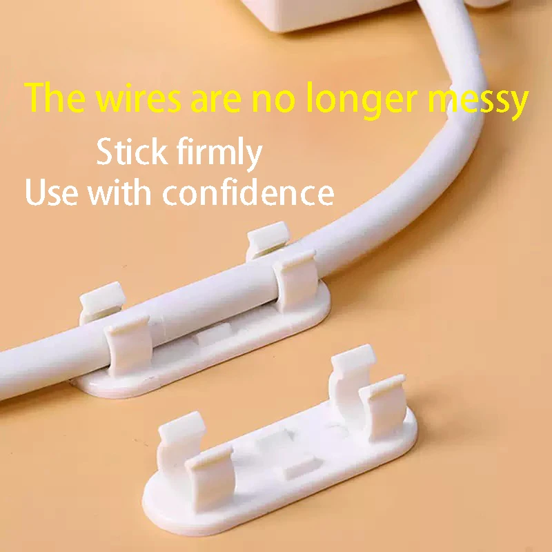 مشبك تثبيت سلكي غير مثقوب، قابس وكابل شريطي ذاتي اللصق، فرز كابل الشبكة، جهاز التخزين والتثبيت #1