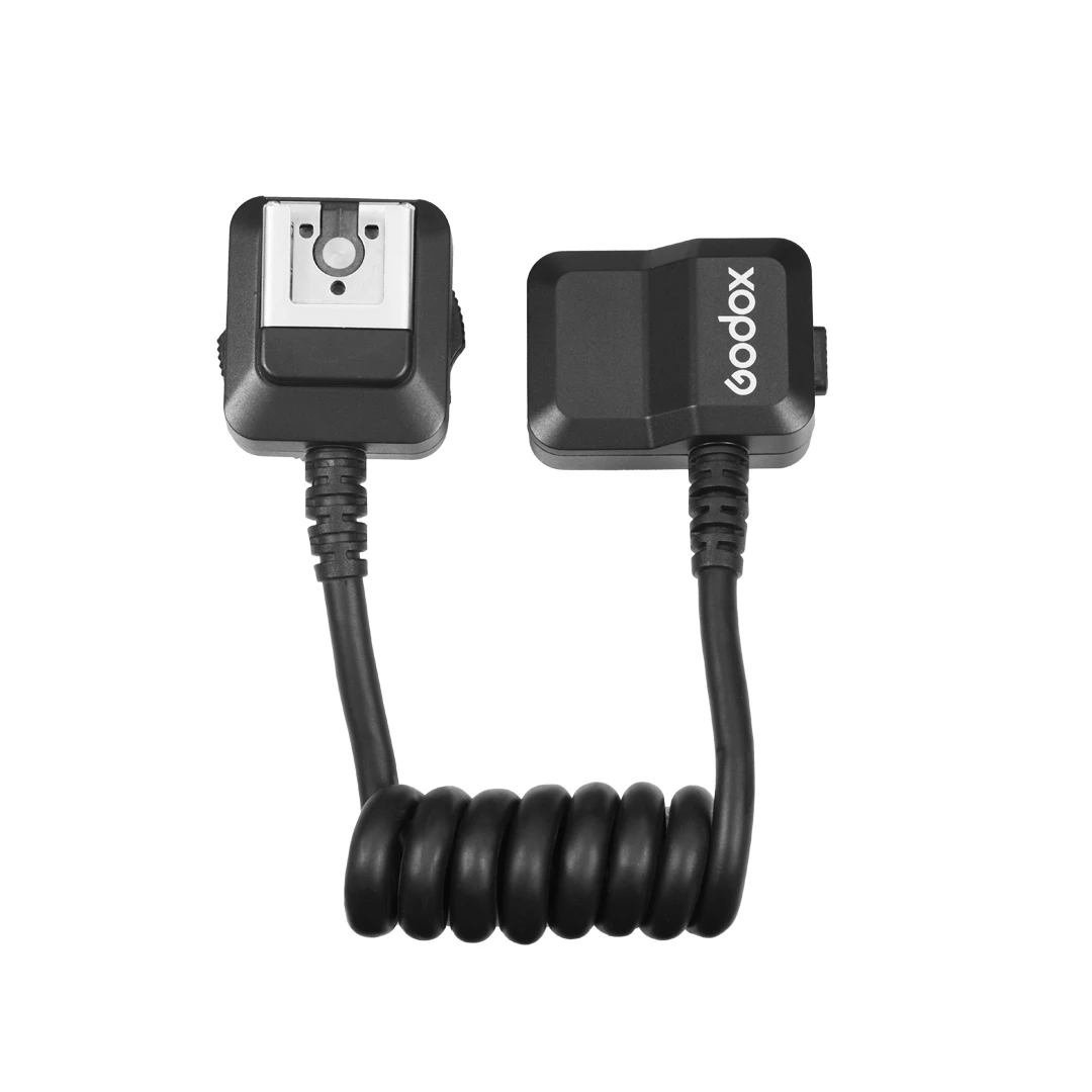 Godox kabel ekstensi Audio sepatu Multi antarmuka GAC-IC13 dengan dudukan Cold Shoe 1/4 koneksi Sony Mi Shoe untuk kamera Sony