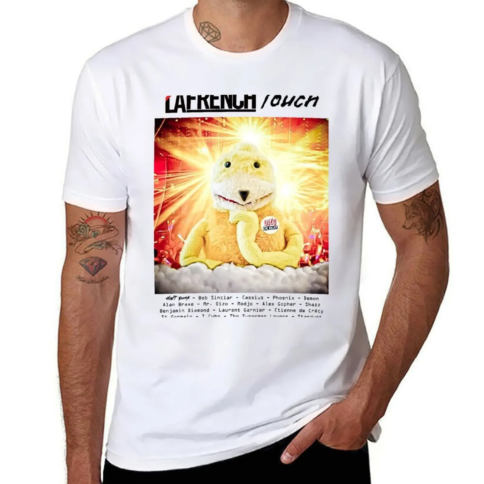 

Oizo de Nuit: MODEL by La French Touch & Mr Oizo T-Shirt t shirts for man pack cotton man t shirt graphic T-shirt