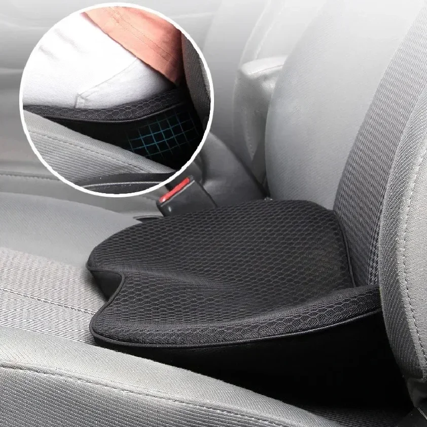 

2 In 1 Multifunctional Car Seat Cushion Universal Memory Lumbar Pillow Support Driver Breathable Relief Comfort Chair Car Seat