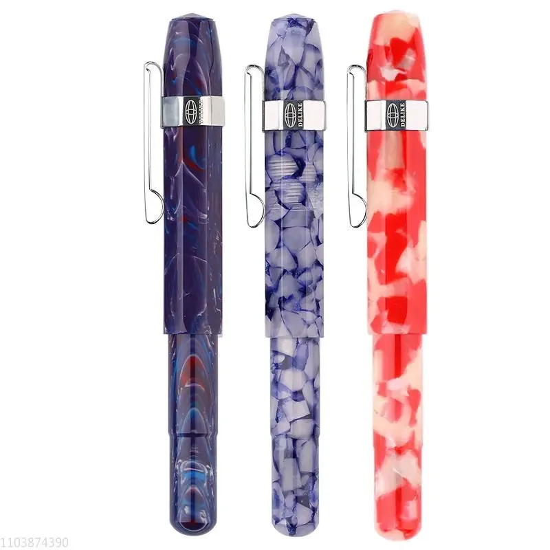 Majohn Moonman Imported Resin Various Colors Mini Fountain Pen High Quality Short Pocket Pen Office Travel Writing Stationery