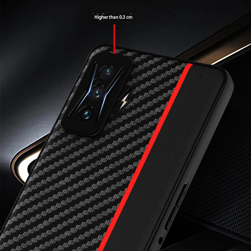 K50 Funda caso per Xiaomi Redmi K50 Gaming K50 Pro POCO F4 GT Ultra sottile fibra di carbonio giunzione Coque protezione custodia del telefono