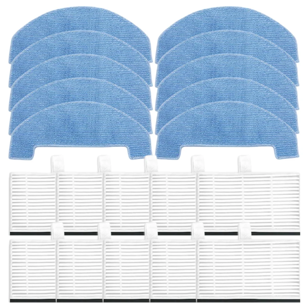 

1 Set Vacuum Cleaner Filters Mop Cloths Kit For Lubluelu L15 Vacuum Cleaner Replacement Parts