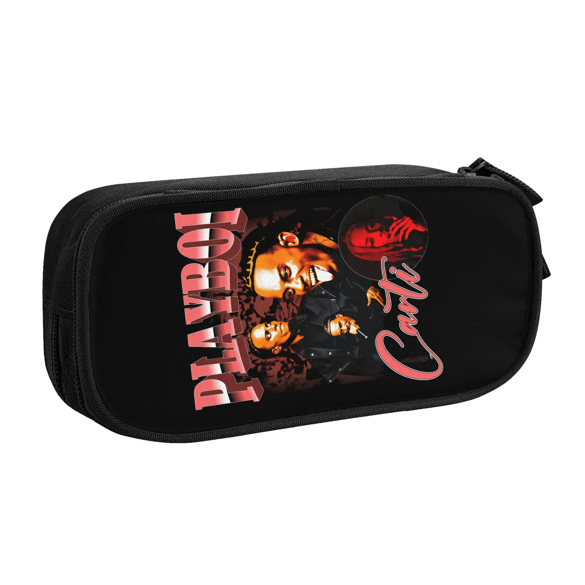 Playboi Carti  School Pencil Cases Boys Girls Big Capacity Rapper Singer Hip Hop  Pencil Bag Pouch Students Stationery