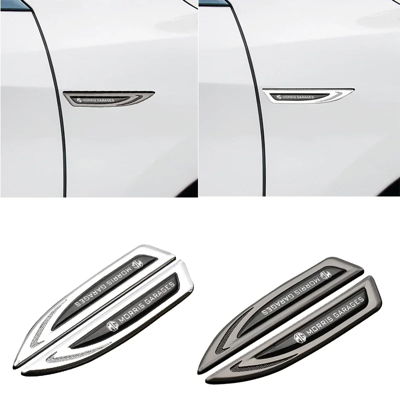 

2 шт., наклейка на крыло автомобиля, Стайлинг для гаражей Morris TF ZR EV GS EZS EHS RX5 ZT 3SW Saloon MG 6 5 ZS GT, эмблема, значок, аксессуары