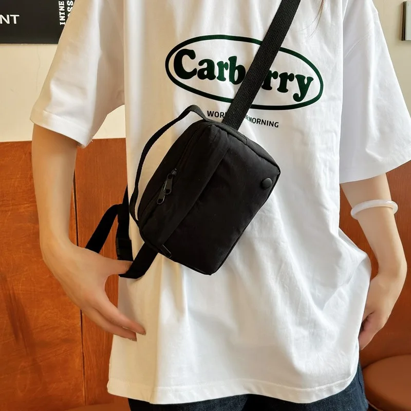 

Легкая большая сумка в японском стиле для женщин, минималистичная однотонная дизайнерская роскошная сумка, повседневная сумка через плечо, спортивная сумка