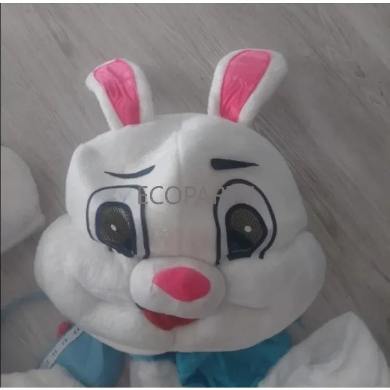 Bunny Mascot Head Costume Rabbit Animal Head Mask Cosplay Dress Halloween Party Suit Cosplay Costumes Disfraz Hombre