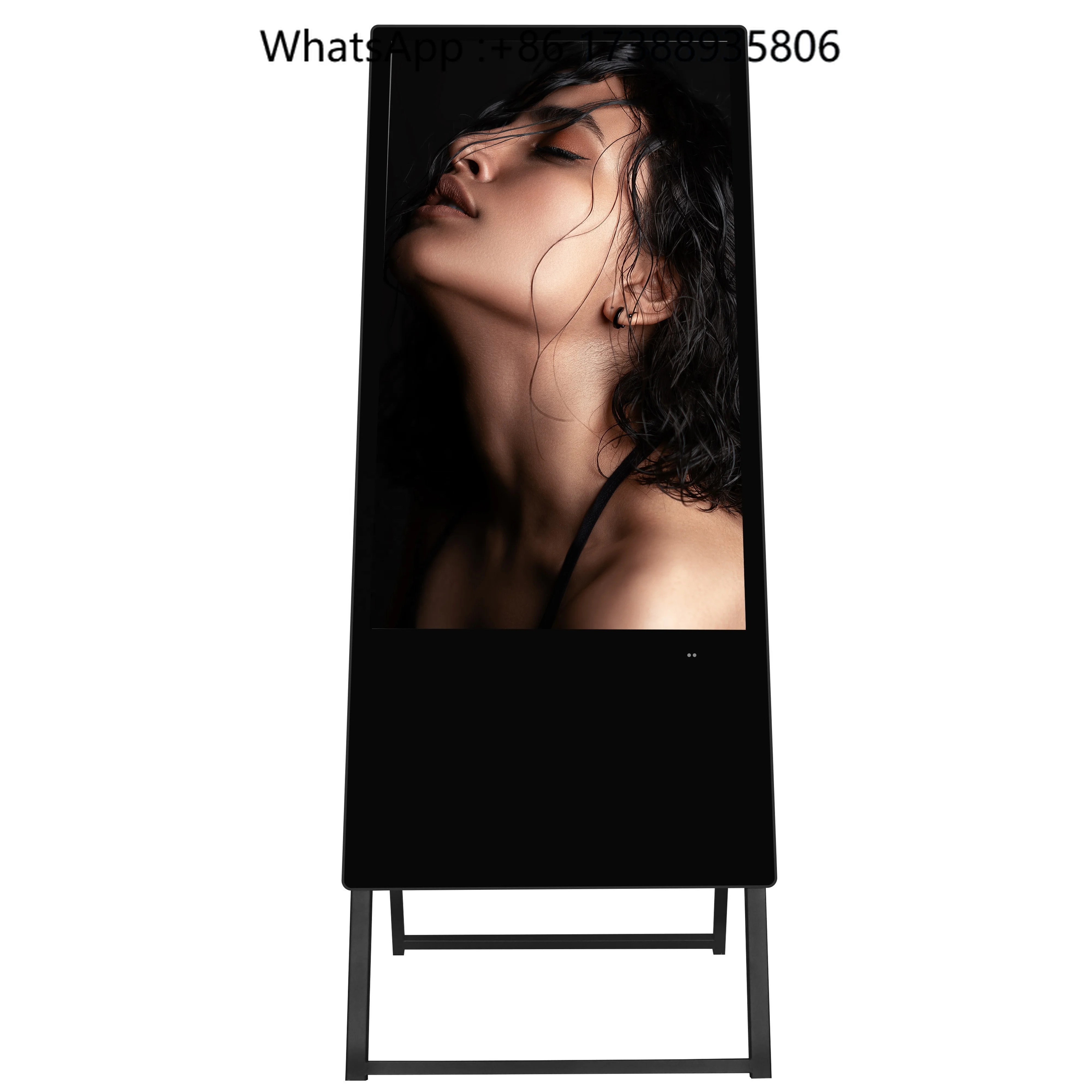 Customize Signage Portable Display Player Plays Poster Lcd Portable Advertising Display Digital Marketing