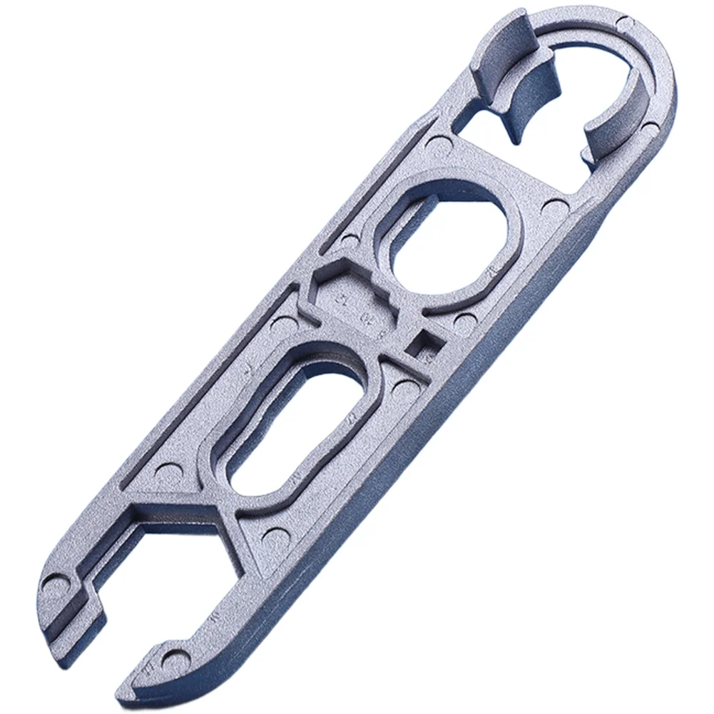 16 in 1 Aluminum Alloy Bathroom Wrench with Multiple Socket Sizes for Faucet Cartridge For Aerator and Showerhead