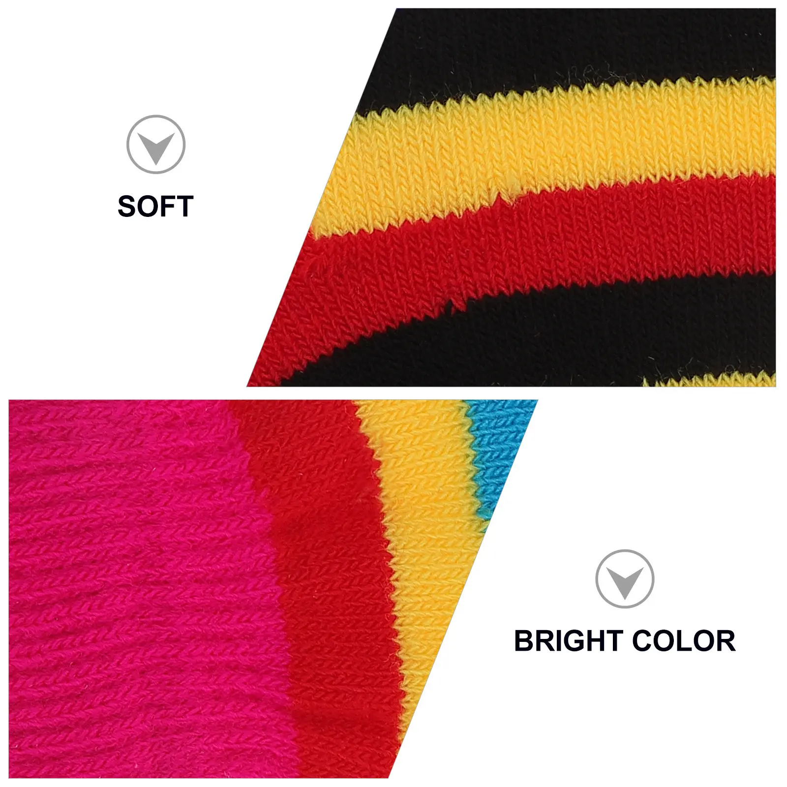 

6 пар детских термовязаных перчаток с мягкой, приятной для кожи подкладкой, теплые зимние перчатки с полным покрытием для мальчиков и девочек, для использования на улице