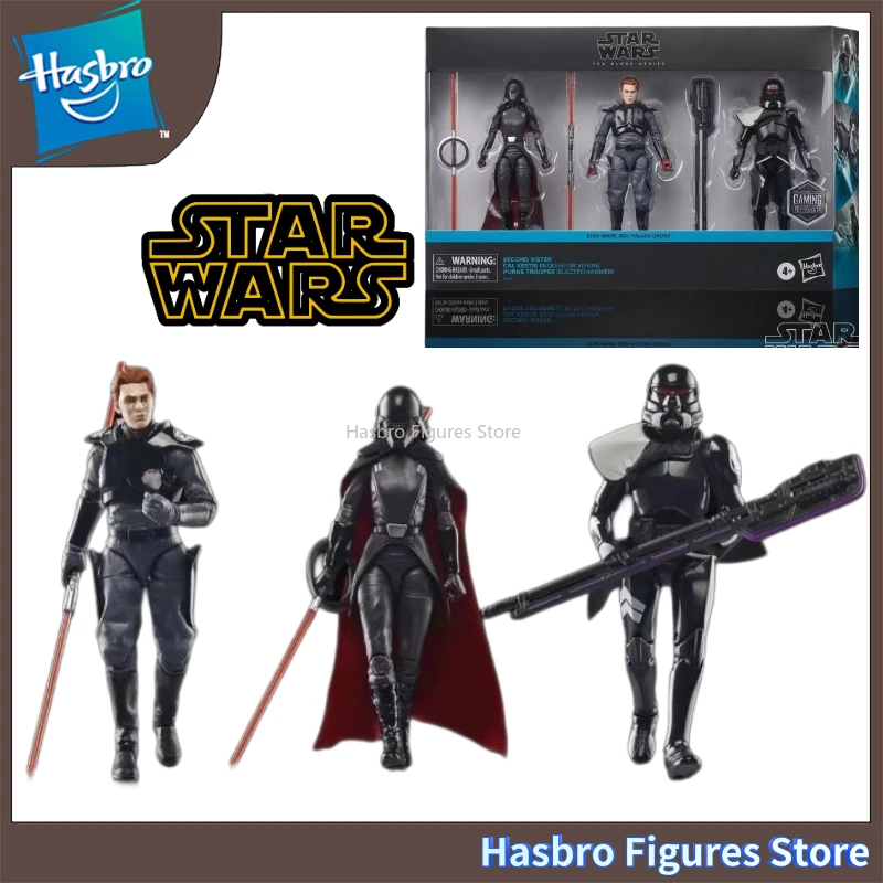 

В наличии Hasbro Звездные войны джедай черная серия опавший заказ Вторая сестра калис кастис Судный солдат экшн-фигурка модель игрушка подарок