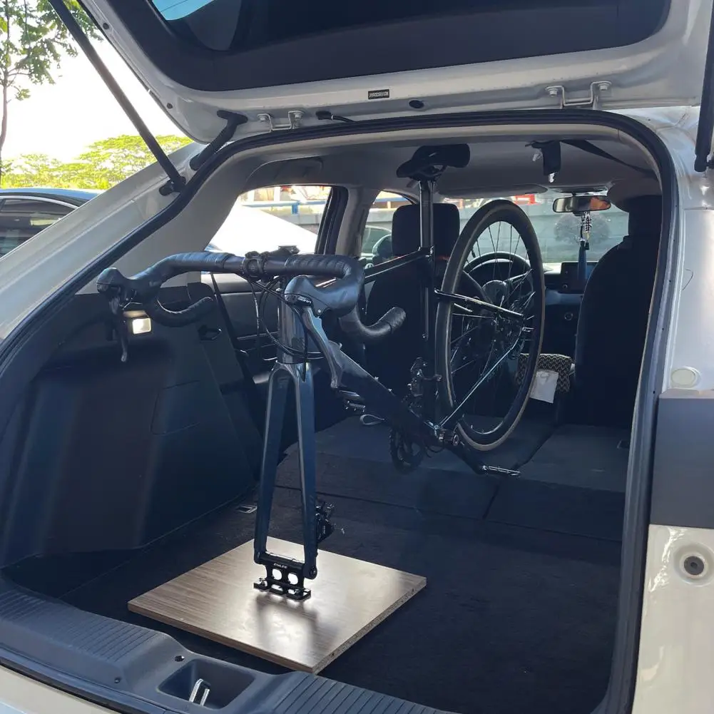 2026 Bike Front Fork Mount Heavy Duty Aluminum Alloy Quick Release Thru Axle Fork Rack Car Roof Road Mountain Bicycle Carrier Ra
