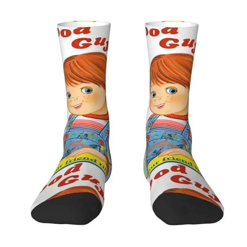 Kawaii Child's Play Good Guys Chucky Socks Men Women Warm 3D Print Sports Football Socks