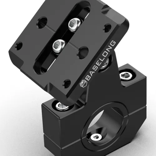 Imagen 1 del producto Abrazadera para manillar de motocicleta, soporte de navegación para montaje GPS, 22mm, 28mm, para Honda CB250F/Hornet250 2014-2023 2022 2021 2020 2019 2018