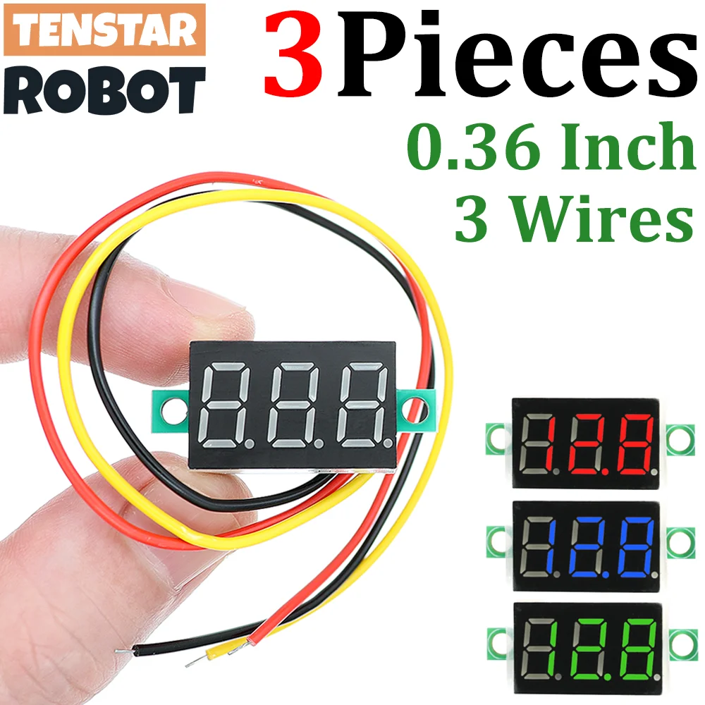 Tenstar 3Pcs 0.36 I…