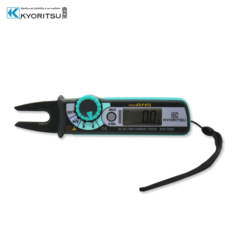 KYORITSU 2300R Compact precision 100A true RMS fork ammeter