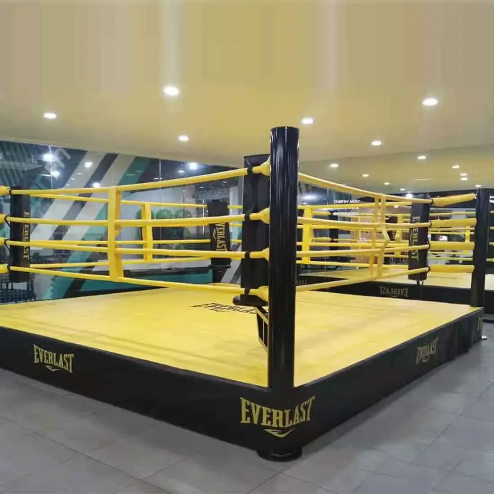 professional thai kick boxing ring boxing championship floor rings or wrestling fighting ring with platform