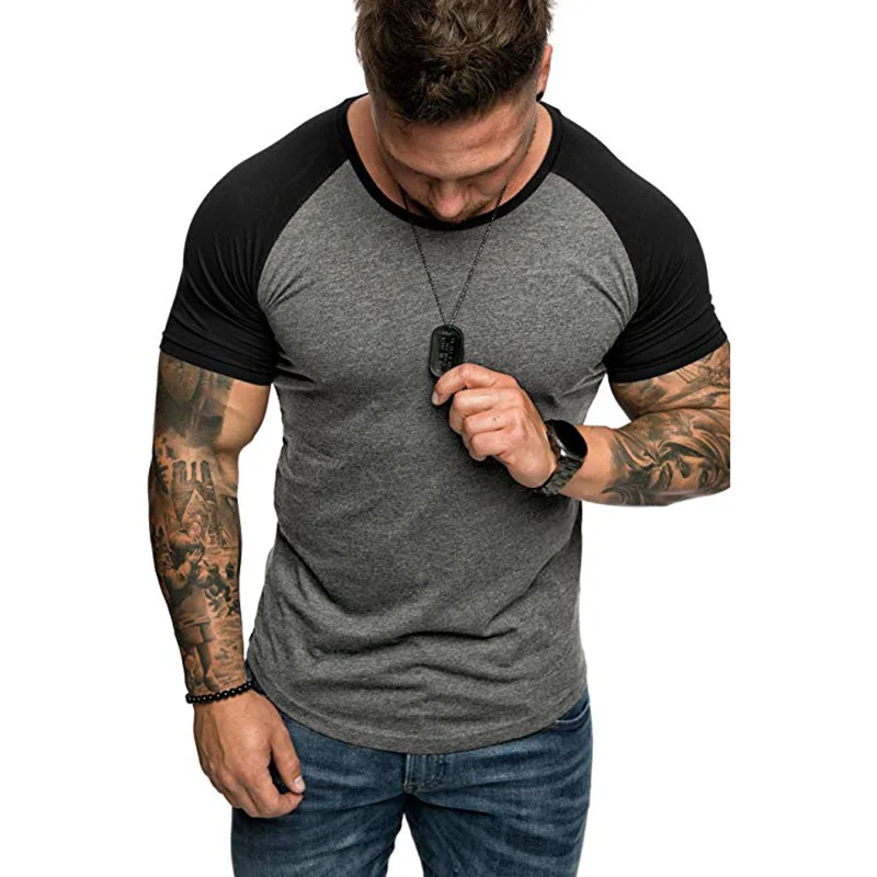 Fitness Running T Shirt Men Quick Dry Running Shirt Compression Sport Shirt Male Gym Workout Sport Short Sleeve Summer T-shirt