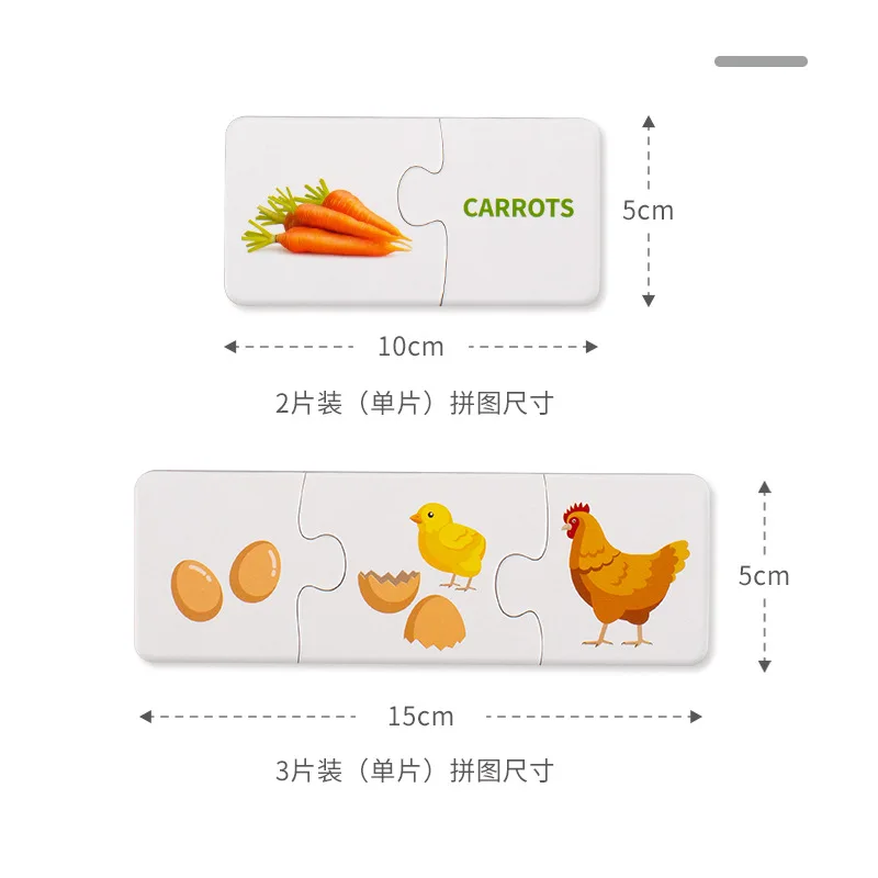 Arabisches Matching-Spiel, Match-Puzzle für Kleinkinder, Kinder, pädagogische Brettspiele, frühes Lernen, Montessori-Spielzeug, 10 cm große Puzzles