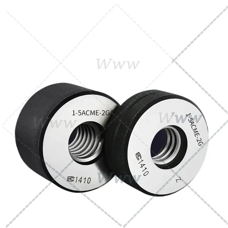 1SET(1*GO+1*NOGO)  Non-Standard American Trapezoidal Thread Ring Gauge  2G  ACME1/4 5/16 3/8 7/16 1/2 5/8 3/4  Measure Tool