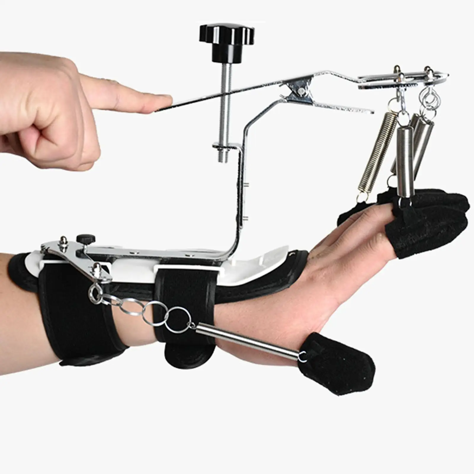 

Dynamic Wrist Finger Physiotherapy Training Device for Stroke Tendon Repair
