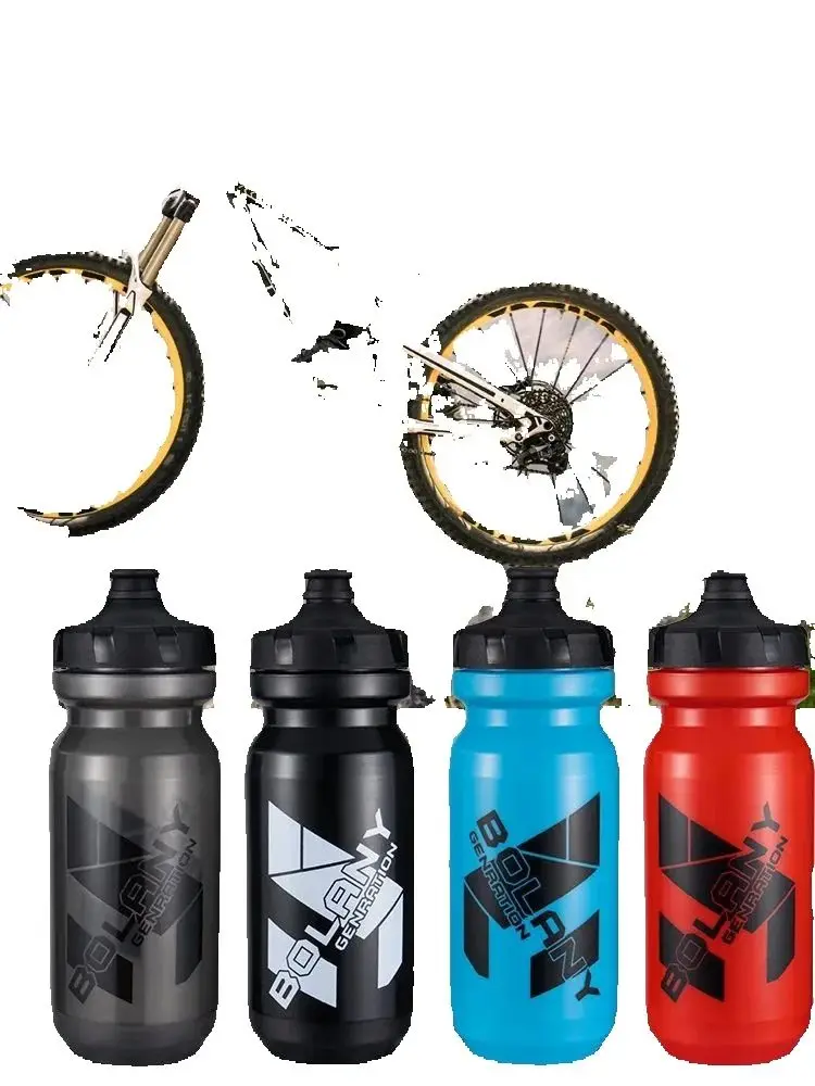 AliExpress WRELS Bicycle Water Bottle PP5 Lightweight Squeeze-type Running Cycling Kettle BPA-Free Leak-Proof 610ML Mountain Road Bike Bottle