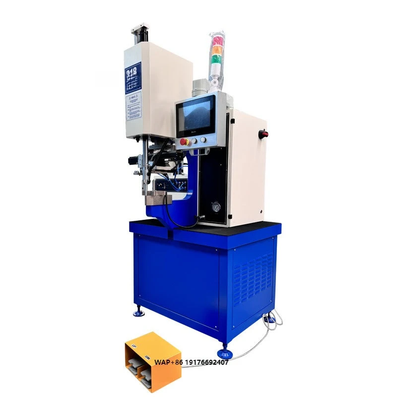 Automatic Tool Changer Feeding System Pressure Test Adjustment Button Auto Feed Riveting Machine