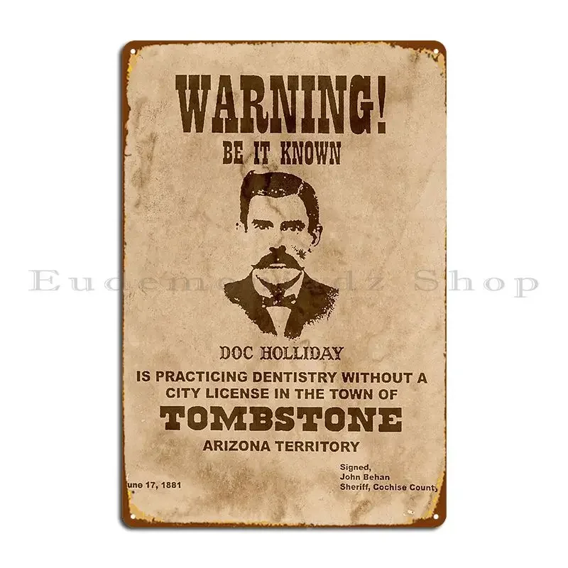 Doc Holliday Warnin…