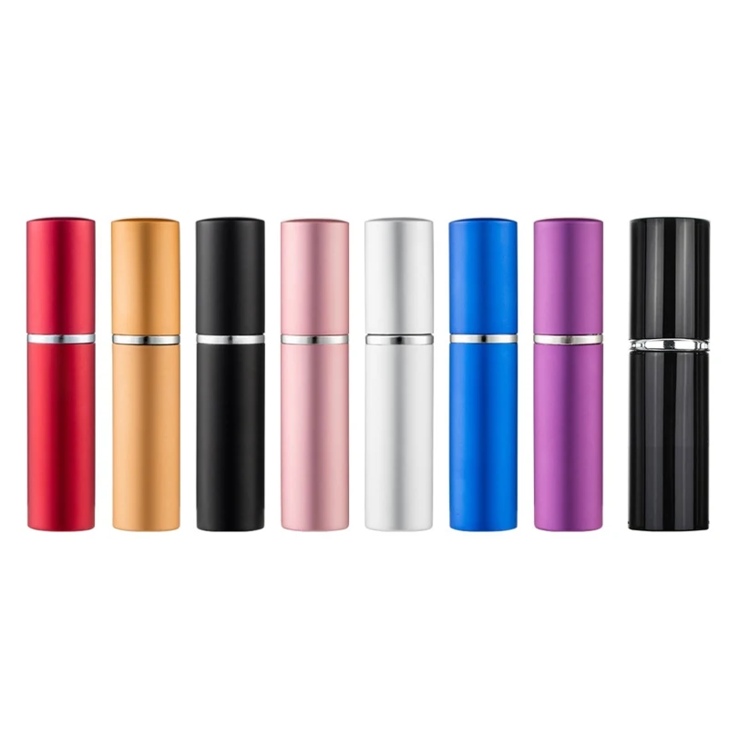 5 мл 8 мл металлический алюминиевый многоразовый флакон для духов пустые косметические распылители