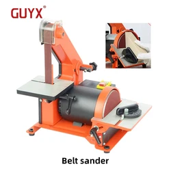 Small Sanding Belt Machine Woodworking Sanding Machine Multifunctional Constant Speed Sanding Paper Machine Metal Sanding Disc