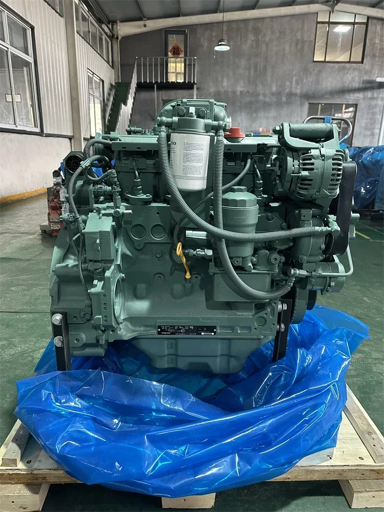 Rebuilt Factory Price 4 Stroke 73kw Vovo D4D Diesel Engine Assembly