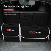 Car Storage Bag Folding Travel Tidying Box Trunk Tools Case For Audi A1 A2 A3 A4 A5 A6 A7 A8 Q1 Q2 Q3 Q4 Q5 Q6 Q7 Q8 TT S5 B8 S1