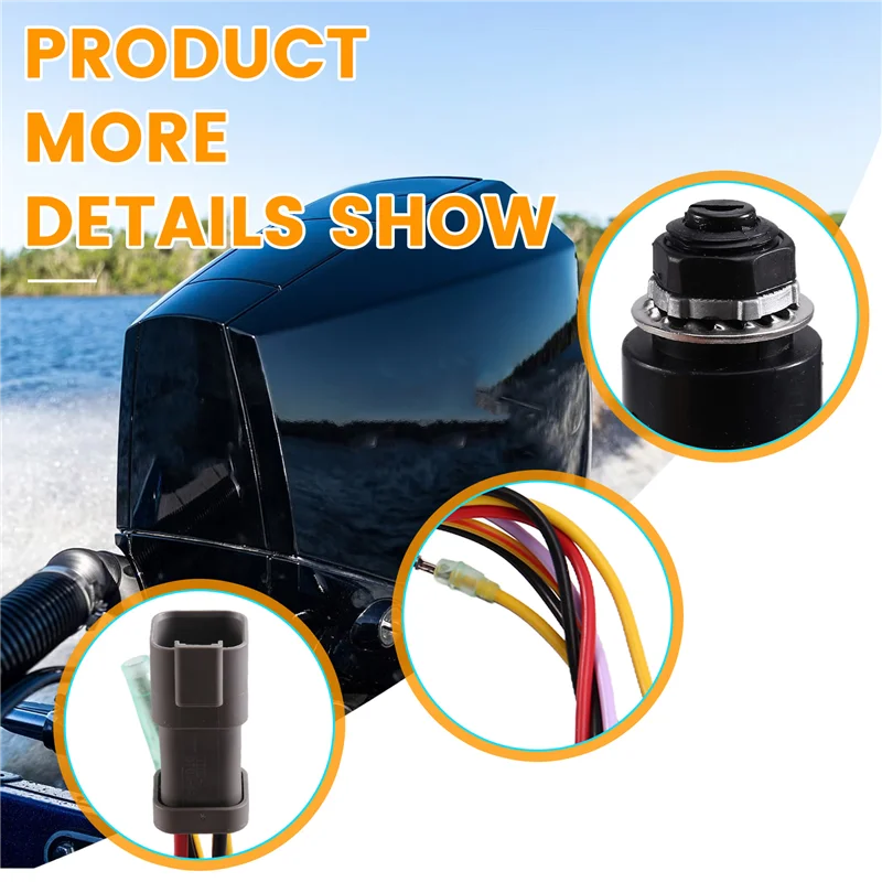 

AS57-129572 Ignition Switch Assy Key For Mercury Outboard Box Tracker Boats With 2 Keys 3 Position 6 Wire Connectors