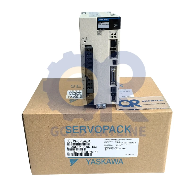 

New SGD7S-5R5AA0A Yaskawa Servo Drive In Stock