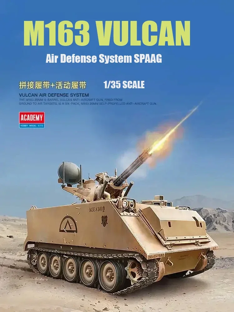

Academy 1/35 assembly model 13507 US M163 Vulcan Air Defense System SPAAG -Aircraft Model Kit