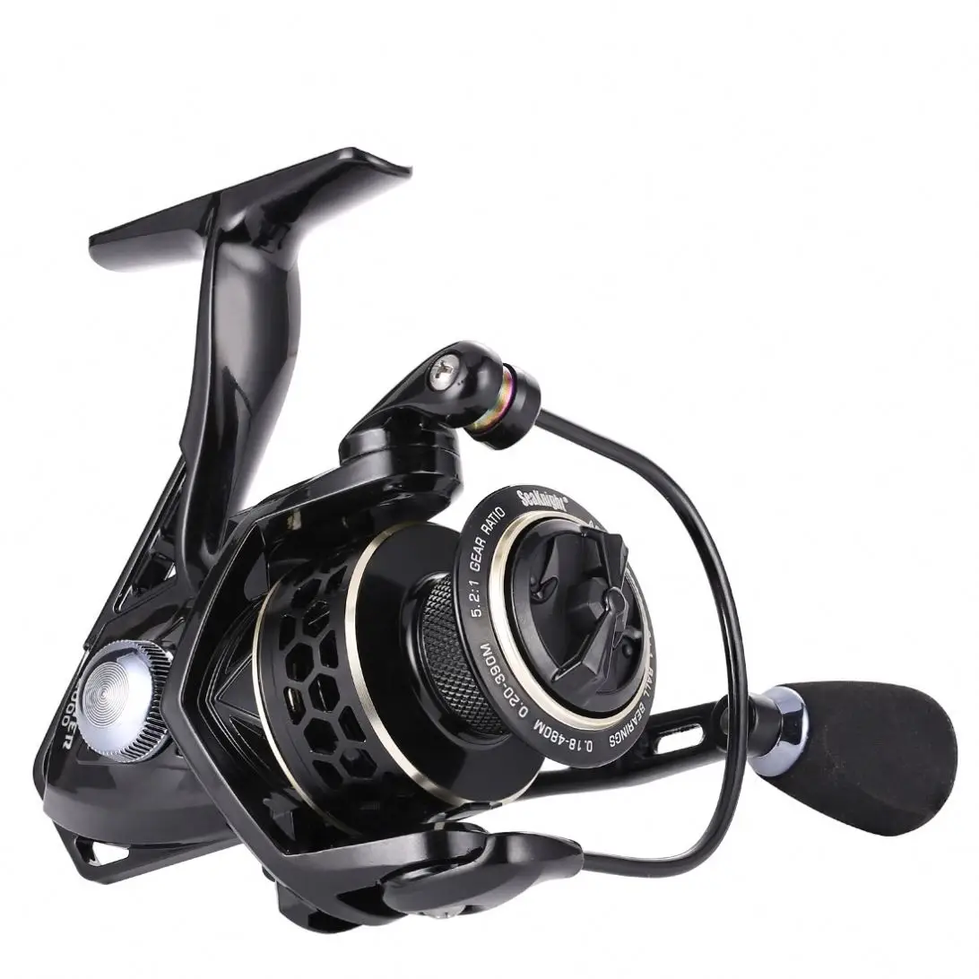

New 8+1BB 2000-6000 Reels CNC Aluminum Spool Spinning Reels Fishing Reels