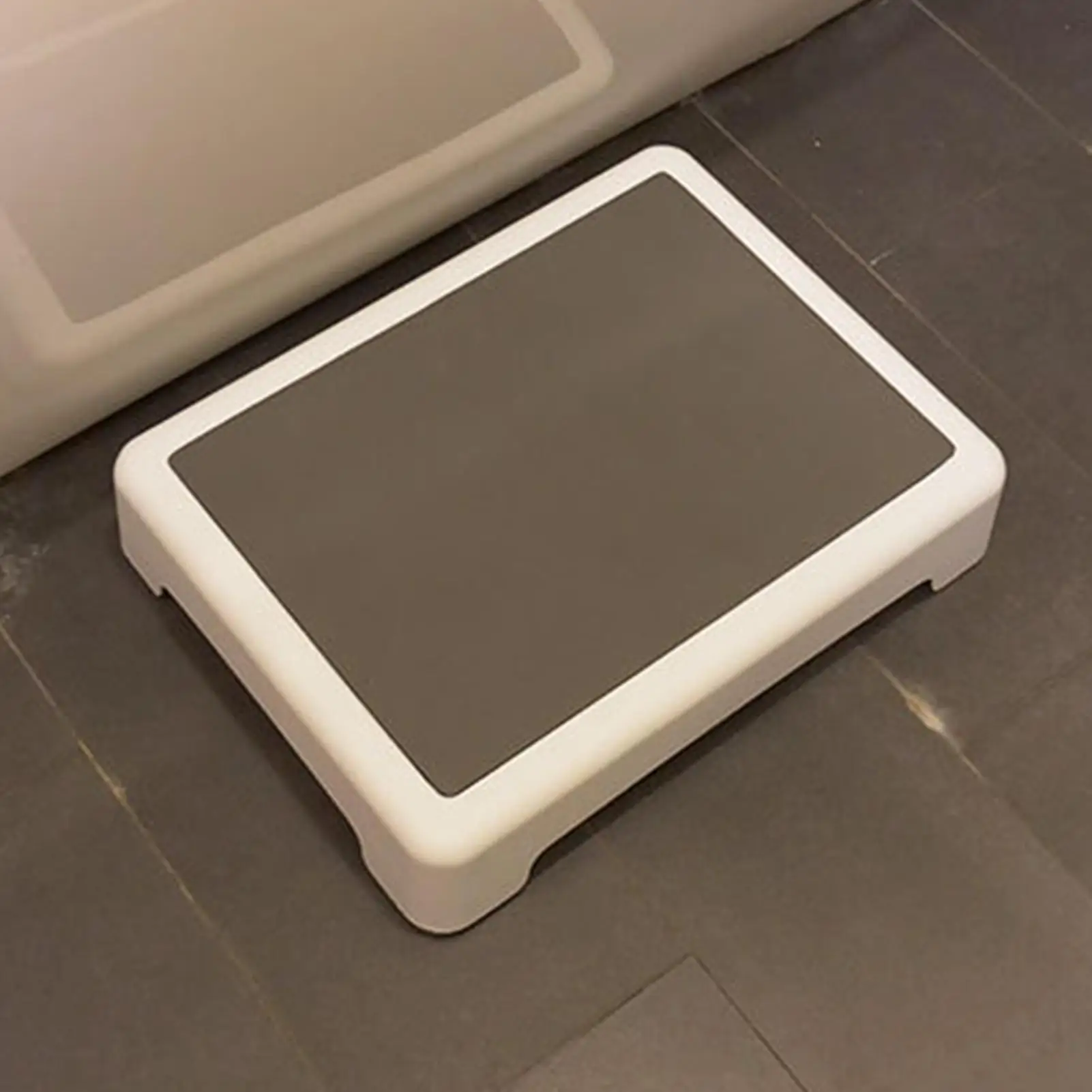 Bathroom Footstool Non-Slip Toilet Potty Training Stool for Kid Water-Absorbent Stable Support Footstool for Rental Apartment