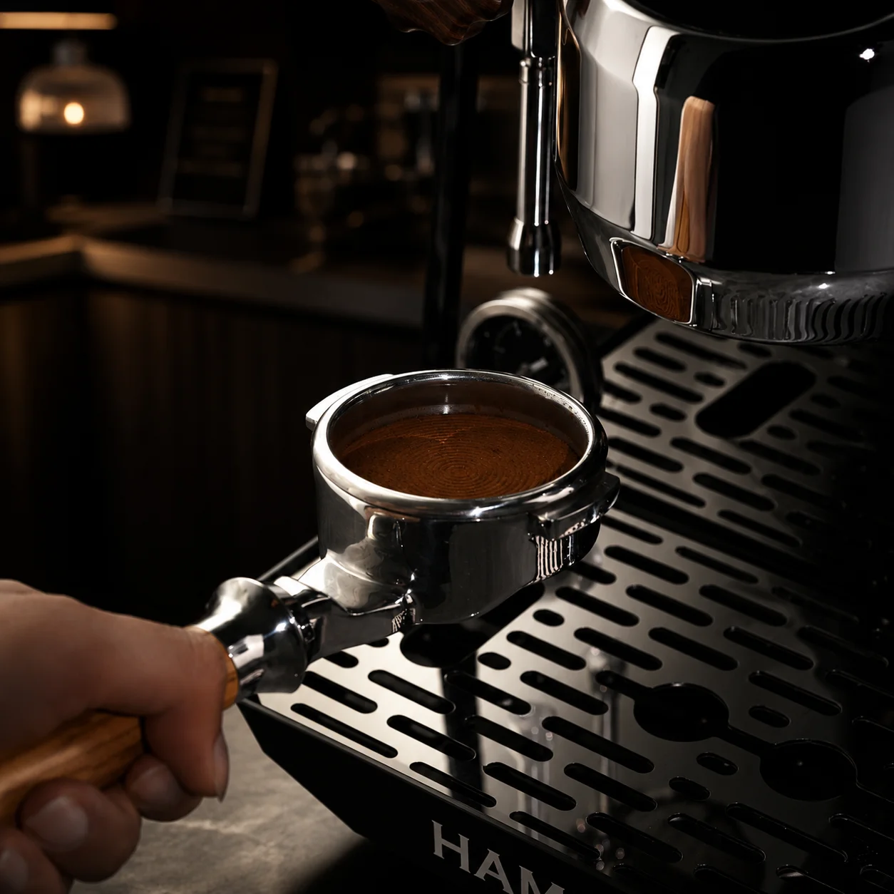 MUVNA Espresso Bottomless Port - огляд і ціна Naked Portafilter Bottomless